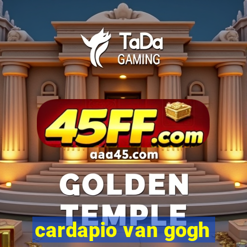 cardapio van gogh